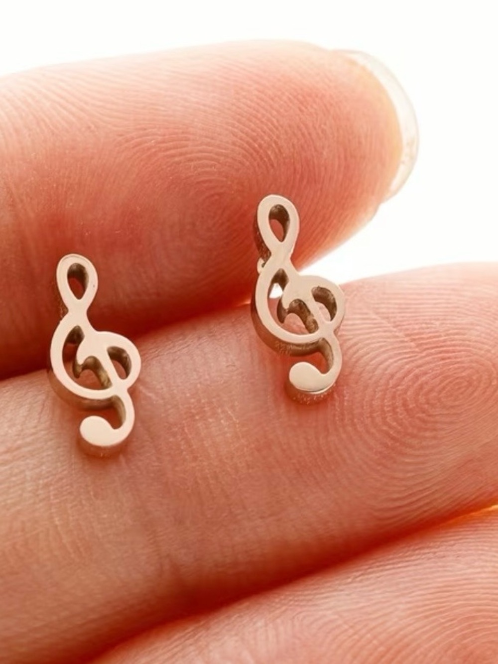 Music Theme Stud Earrings - pick 1 pair (buy now) - Picture 2 of 7
